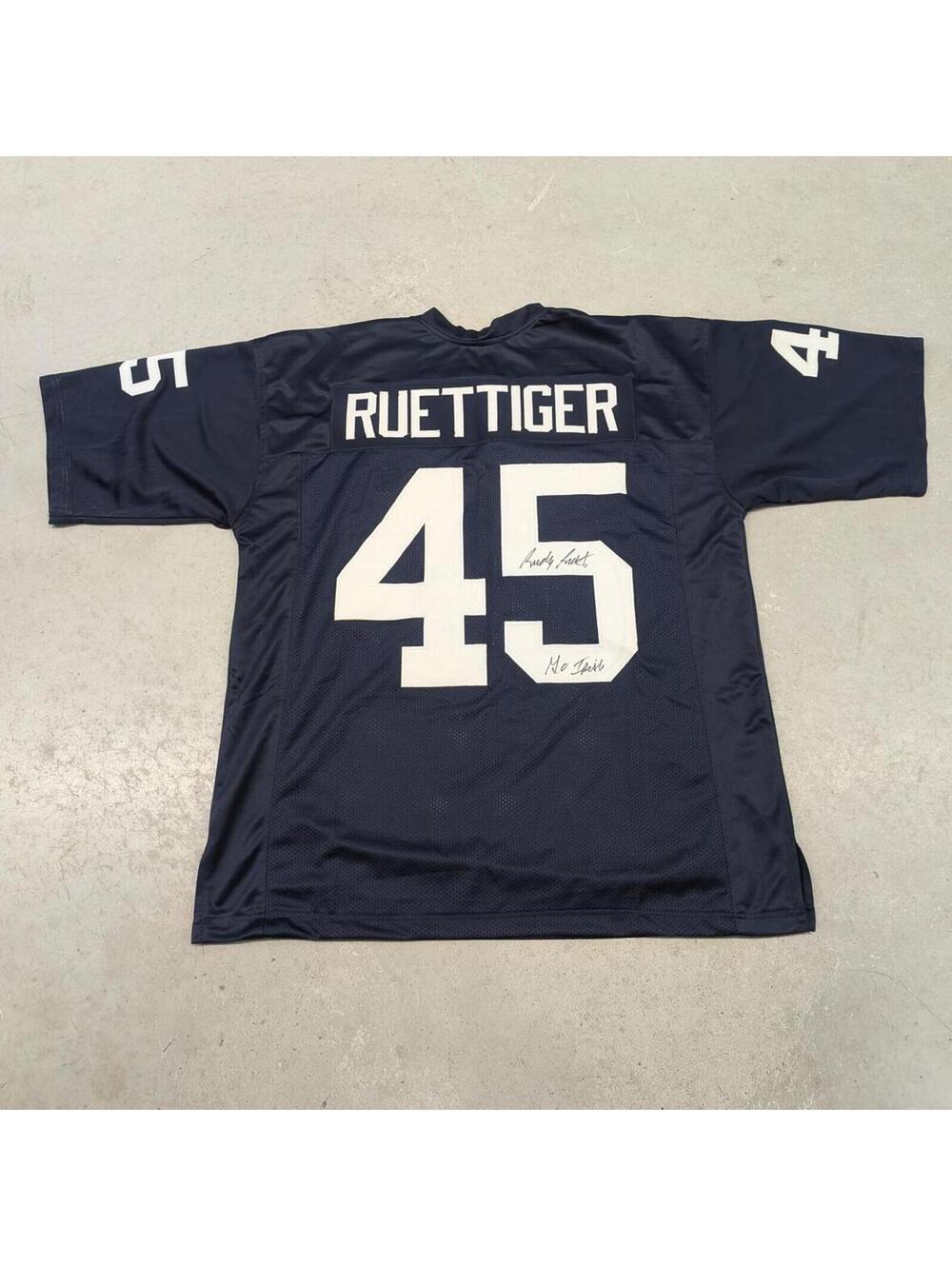 Rudy Ruettiger Fighting Irish NCAA Signed Jersey